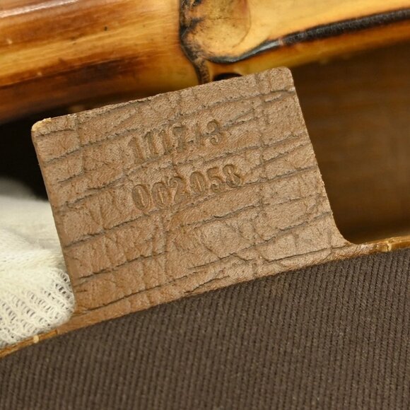 Gucci Beige Canvas GG Bamboo Tote Handbag 111713002058 NQ03561 BNN07 - Picture 7 of 11